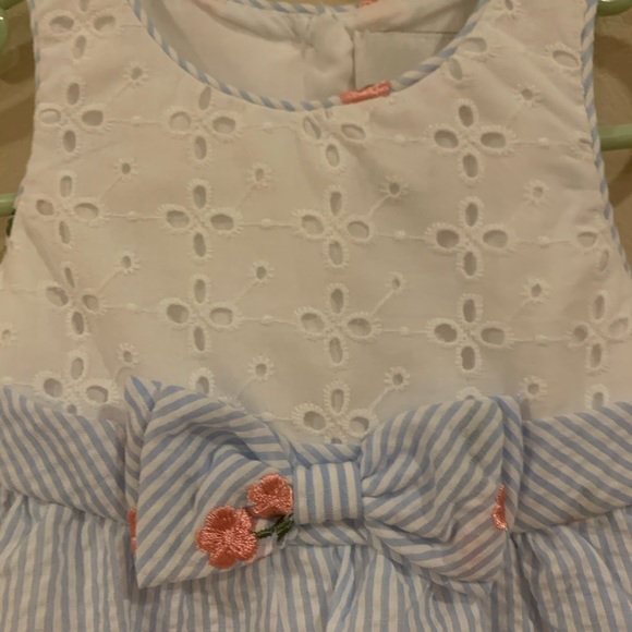 New Rare Editions Baby Dress 6-9 months with tags - Picture 3 of 4